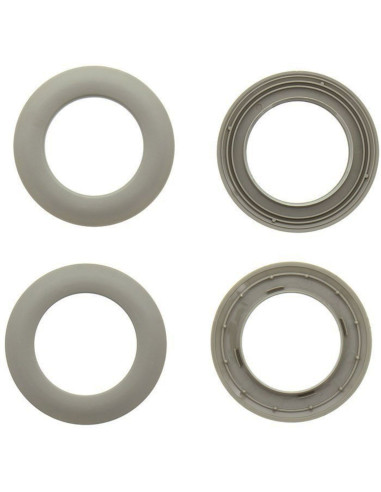 Lot 8 oeillets rideaux Ø44 mm - Mats - Lin