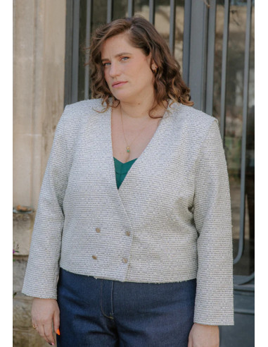 Patron de spencer Damas - Maison Fauve