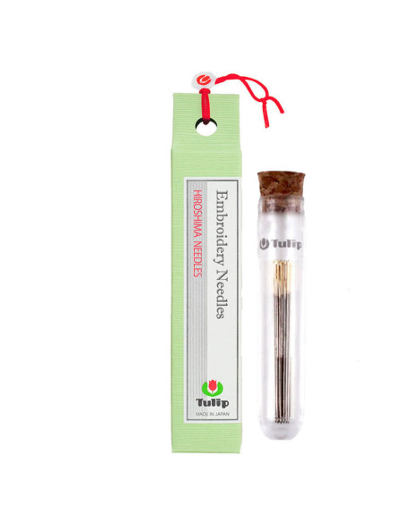 Tube de 8 aiguilles à broder Tulip - N°10