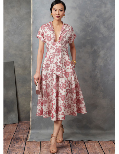 Patron de robe   Vogue 2088 Tailles 36 38 40 42 44 (B5