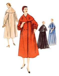 Patron de manteau - Vogue 1977 2