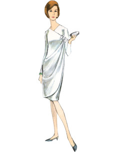 Patron de robe - Vogue 1978 2