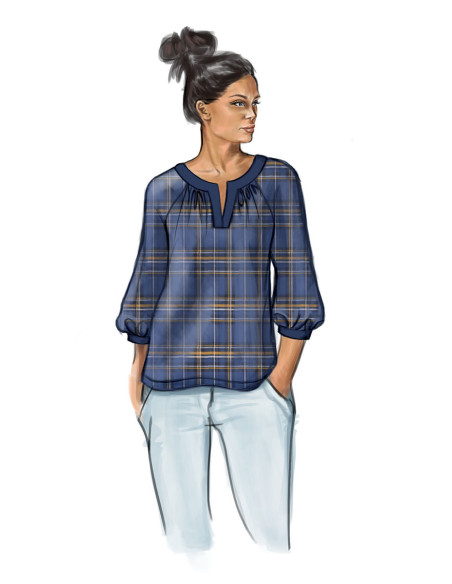 Patron de haut - Butterick 6632