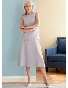 Patron de veste, robe, haut, jupe et pantalon - Butterick 6796 2