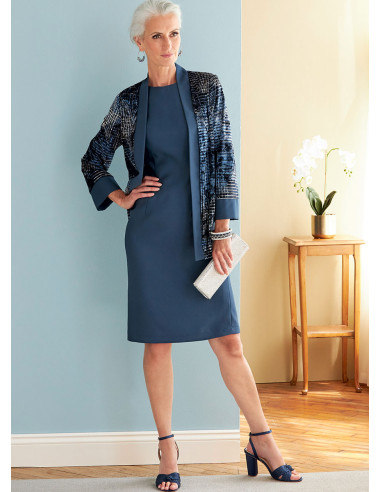 Patron de veste, robe, haut, jupe et pantalon - Butterick 6796