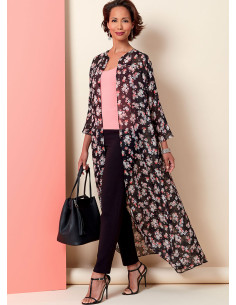 Patron de veste, robe et pantalon - Butterick 6802