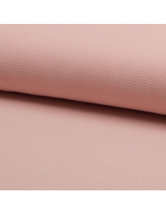 Tissu crêpe légère extensible - Saumon