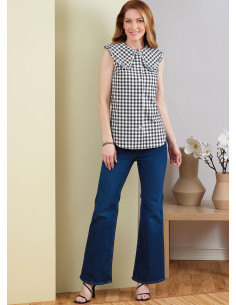 Patron de haut - Butterick 6895