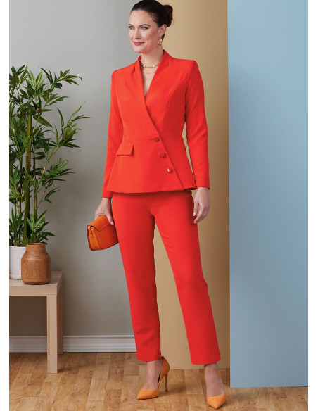 Patron de veste et pantalon - Butterick 6915
