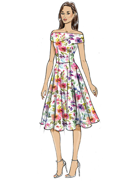 Patron de robe - Butterick 7006
