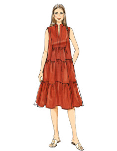 Patron de robe - Butterick 6993 2