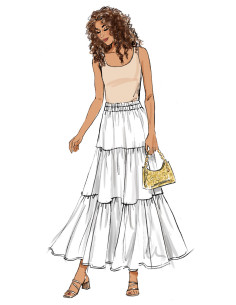Patron de jupe - Butterick 6999