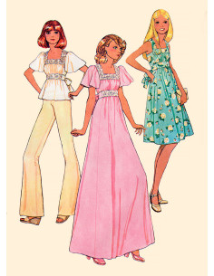 Patron de robes et haut - McCall's 8258 2