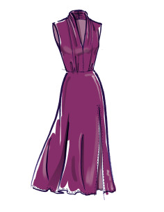 Patron de robe - McCall's 8142 2