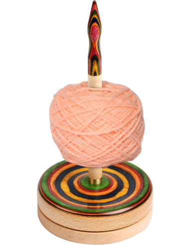 Support pelote de laine en bois KnitPro Signature