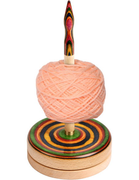 Support pelote de laine en bois KnitPro Signature