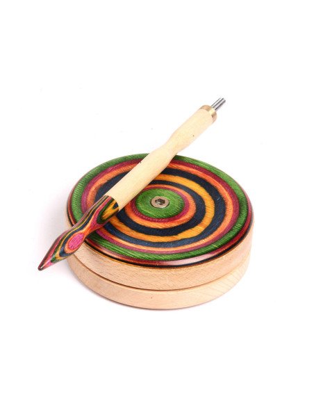 Support pelote de laine en bois KnitPro Signature
