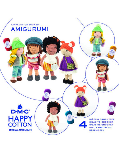 Livret DMC happy cotton spécial amigurumi - 20