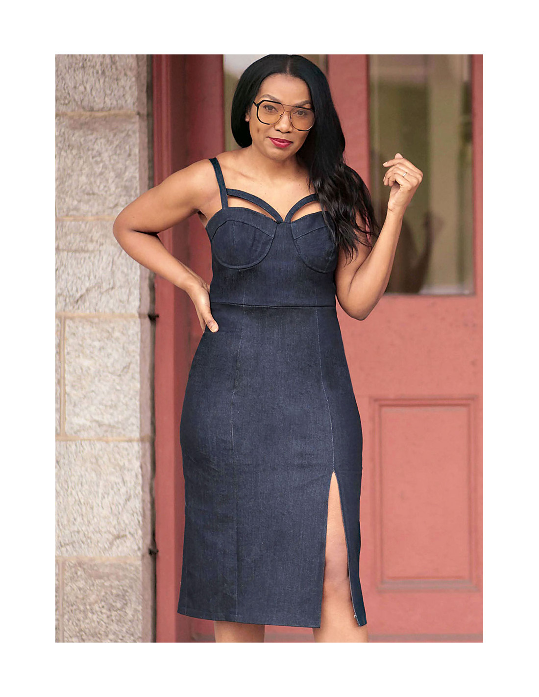 Robe Pull HIPPIE Taille 36/38 - Gris Lin Et Coton - Occasion Très Bon état - Style Bohème Décontracté