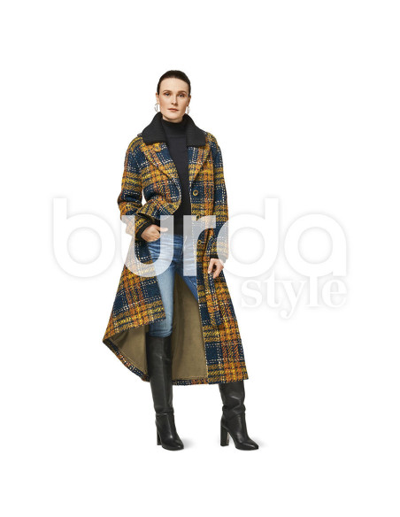 Patron de manteau - Burda 6462