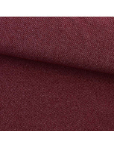 Tissu jeans Denim stretch - Bordeaux