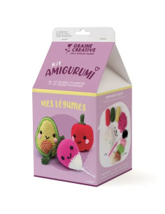 Kit crochet amigurumi - Mes légumes