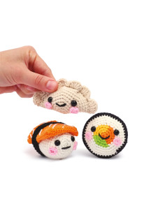 Kit crochet amigurumi - Mes sushis 2