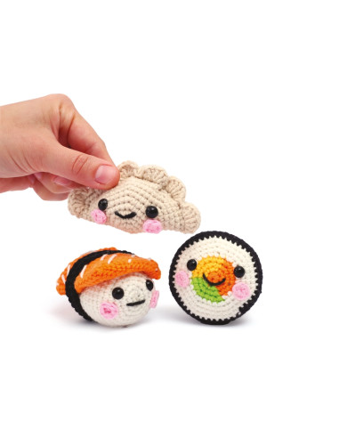 Kit crochet amigurumi - Mes sushis