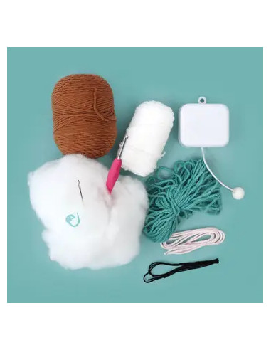 Kit crochet amigurumi - Loutre musicale