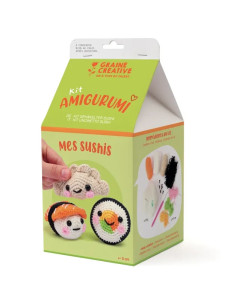 Kit crochet amigurumi - Mes sushis