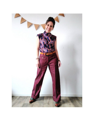 Tissu jeans Denim stretch - Kaki