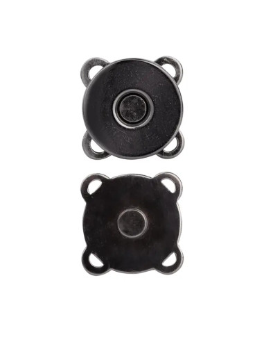 Boutons-pression magnétiques 19 mm à coudre - Noir