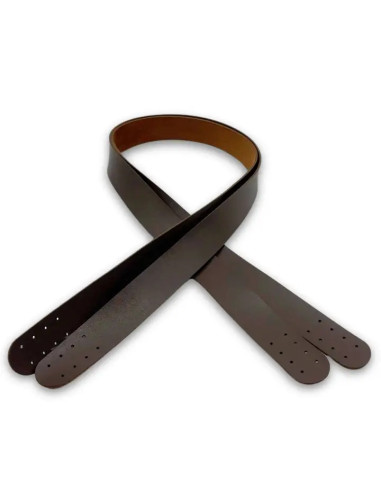 Sangles de sac en simili cuir - Marron