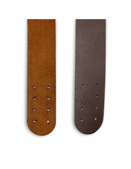 Sangles de sac en simili - Marron