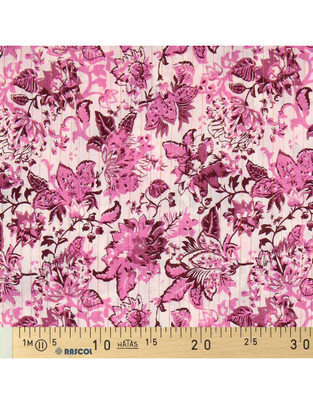 Tissu voile de coton indien - Surate