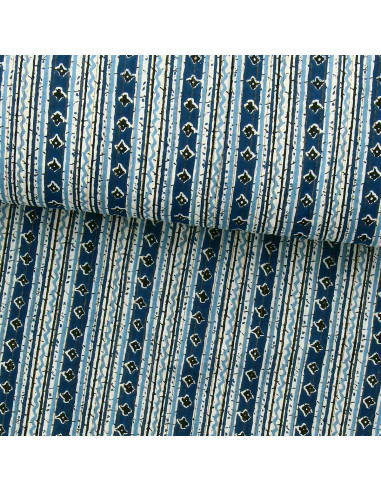 Tissu voile de coton indien - Patna