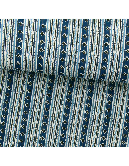 Tissu voile de coton indien - Patna