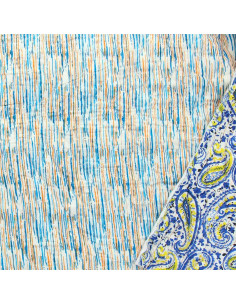 Tissu coton matelassé indien - Srinagar