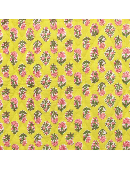 Tissu coton matelassé indien - Indira