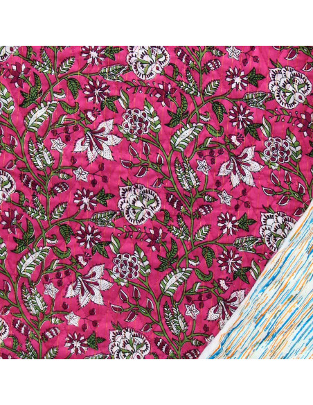 Tissu coton matelassé indien - Darshan