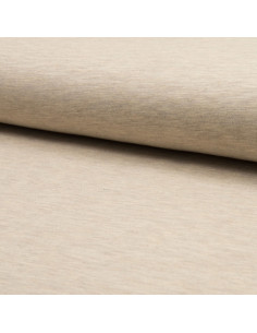 Tissu jogging mélangé - Beige