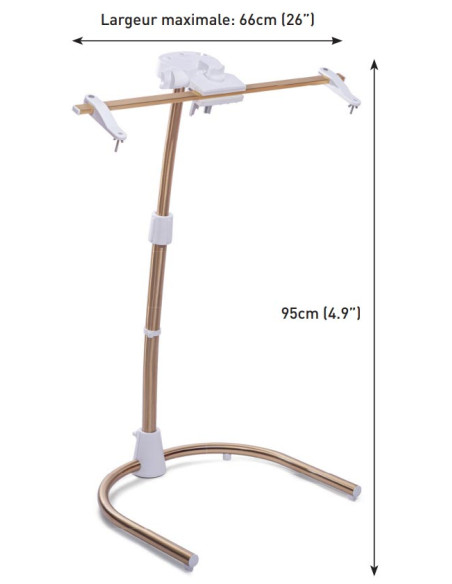 Support de métier à broder Daylight StitchSmart 2