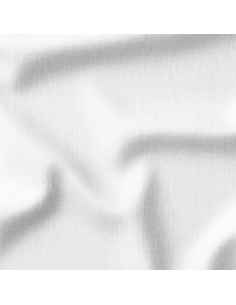 Tissu lin lavé - Blanc