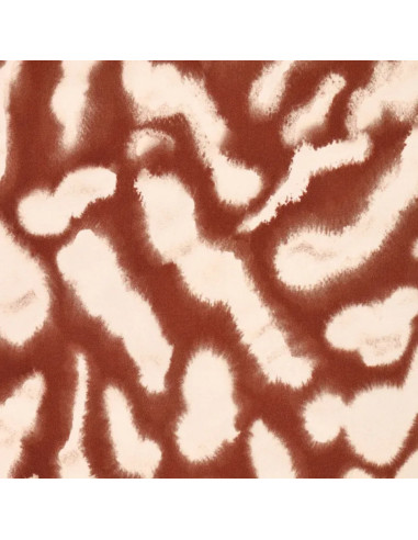 Tissu satin viscose stretch - Animal