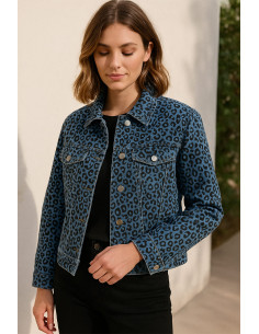 Tissu jeans Denim - Animal 2