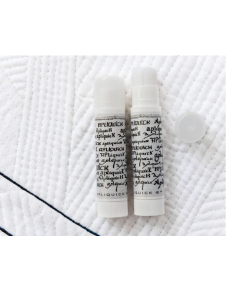 Colles Apliquick pour tissus