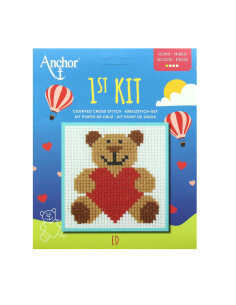 Mon 1er kit point de croix - Ourson