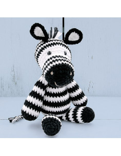 Kit crochet - Zèbre Zéphir