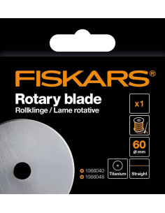 Lame rotative Fiskars Titanium  Ø60 mm