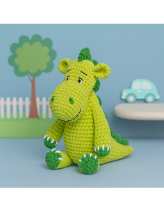 Kit crochet - Dieter le dino 2